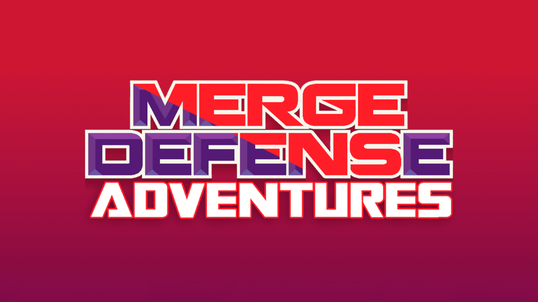 Merge Defense Adventuresのタイトル画面